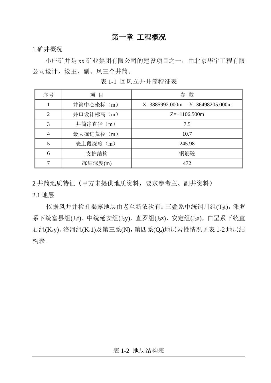 xx_煤矿风井井施工组织设计.doc_第1页