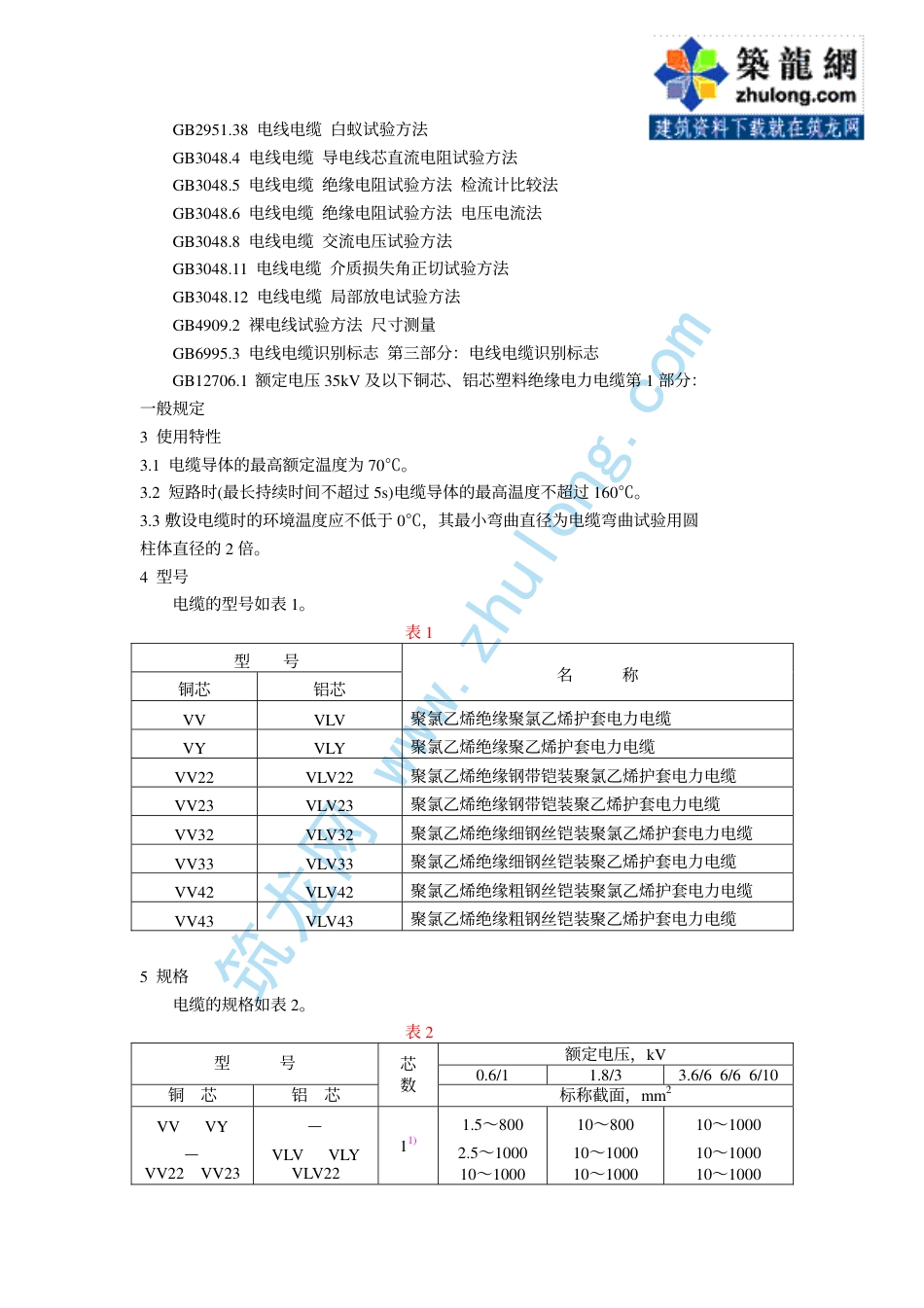 第2部分：聚氯乙烯绝缘电 GB12706.2-91.pdf_第2页