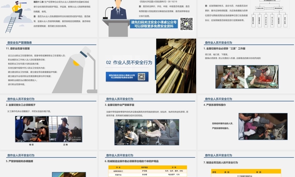 18547 企业节前及节后复工安全检查重点内容专题培训-T.pptx