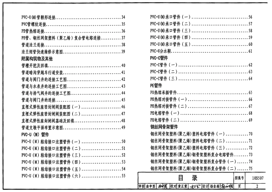 10S507 建筑小区埋地塑料给水管道施工(1).pdf_第2页