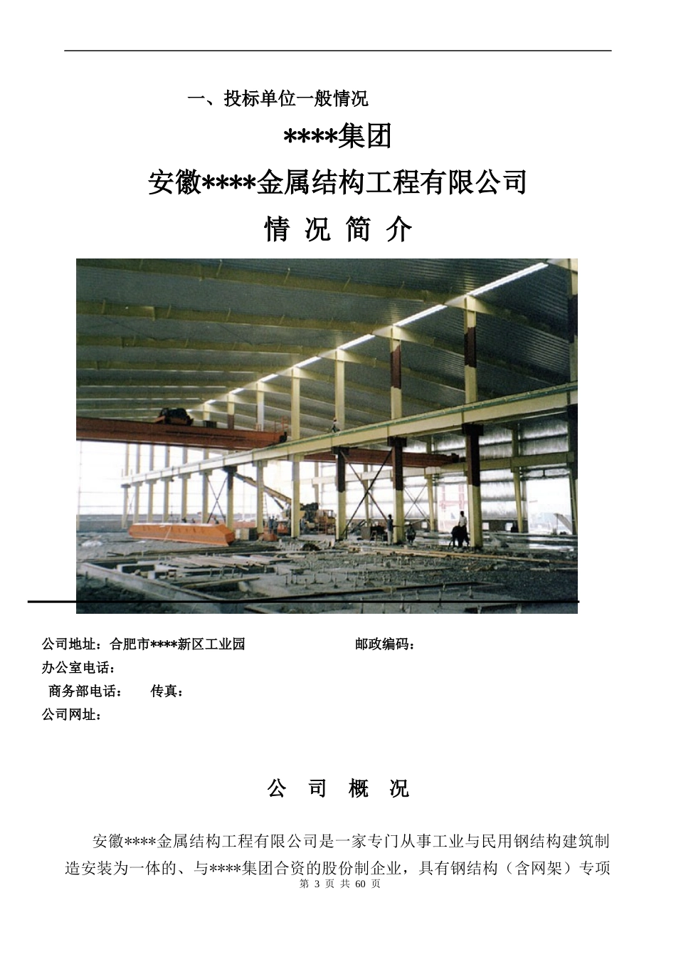 合肥某厂房钢结构工程施工方案_tyw.docx_第3页