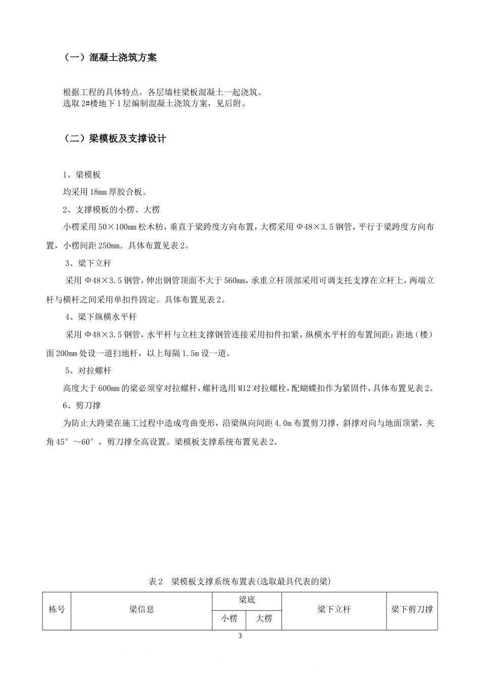 深圳某高层住宅楼高支模施工方案及计算书_secret.doc_第3页