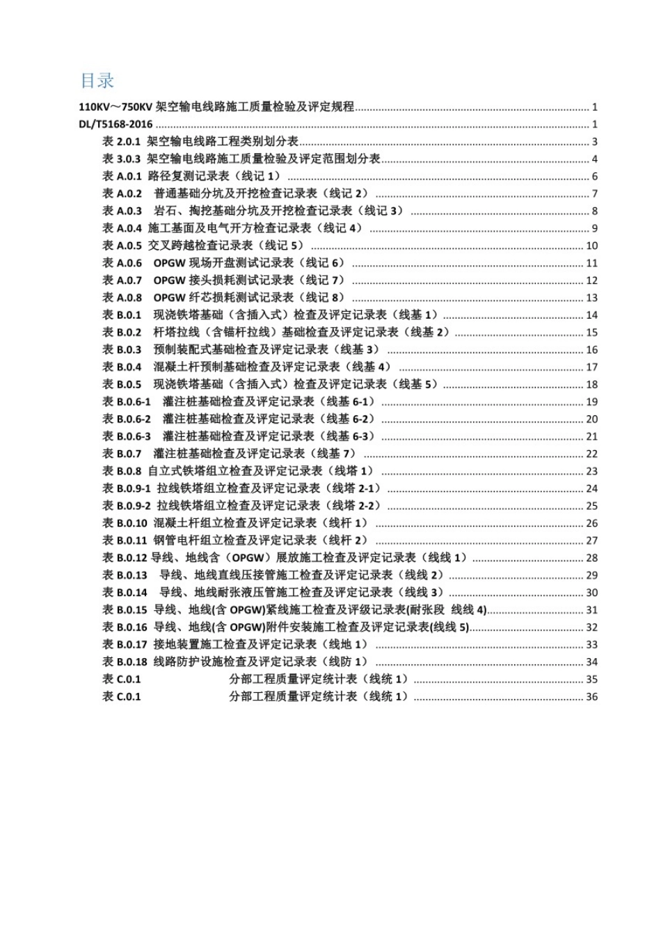 5168-2016架空线路施工质量检验及评定规程.pdf_第2页