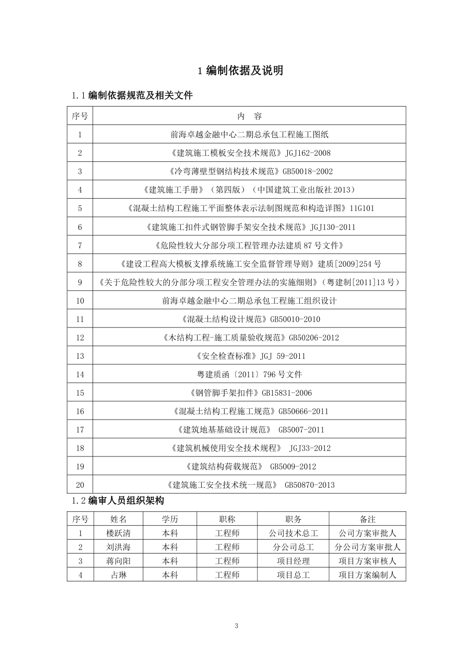 前海卓越金融中心二期高支模安全专项施工方案（1#、3#）（专家审核后版本）.doc_第3页