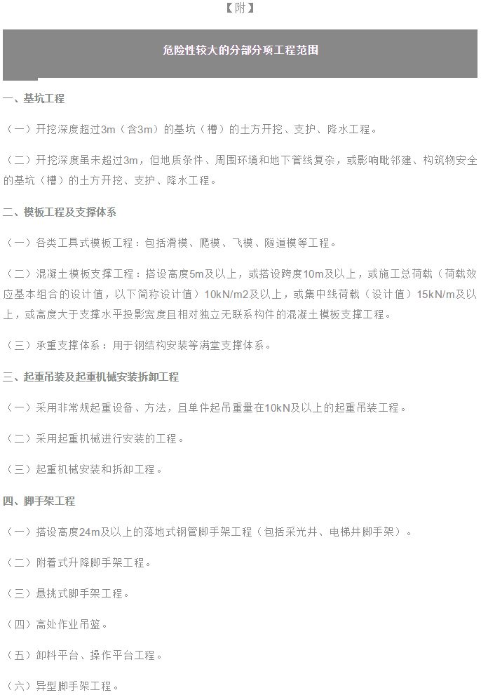 搞不清危大工程这