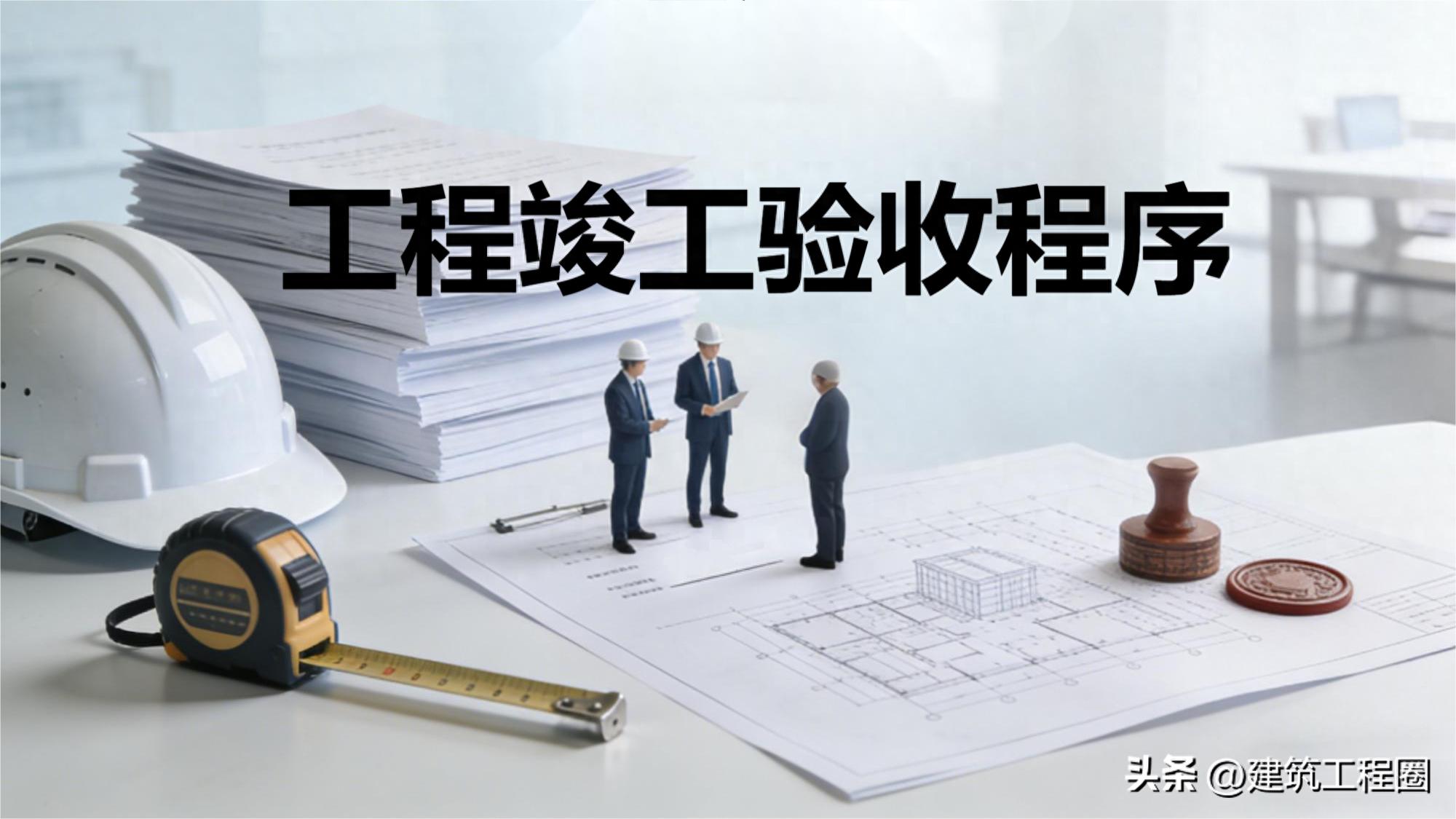 房屋建筑和市政基础设施工程竣工验收流程及相关规定介绍