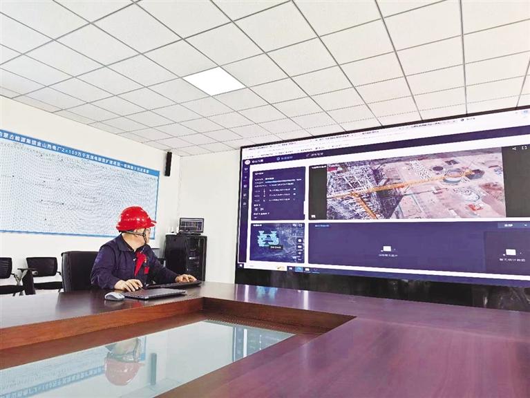 内蒙古能源集团项目忙，智慧工地助力建设安全有序推进