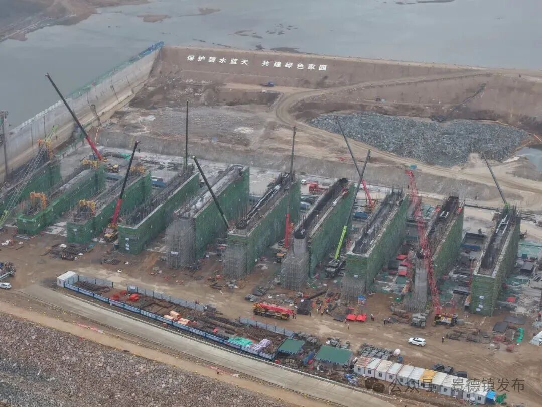 元旦我值班！景德镇某水利工程建设者奋战施工黄金期