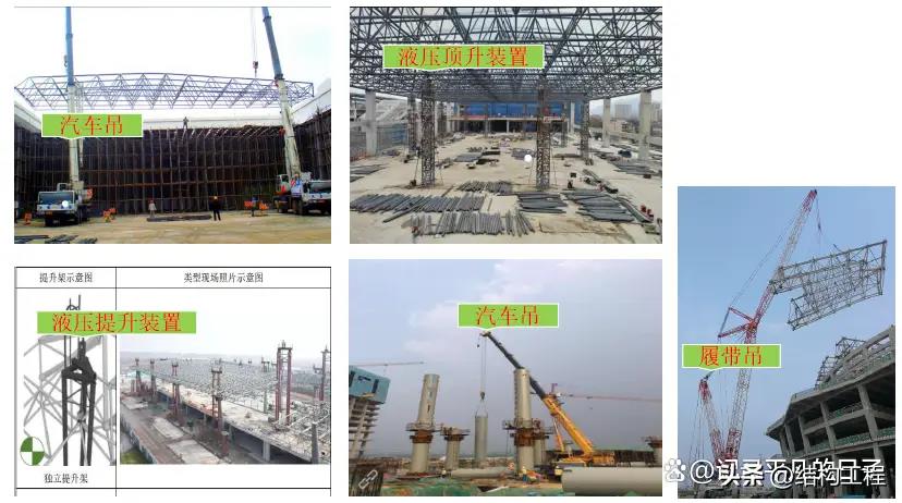 钢结构安装要点：吊装机械、场地布置、连接节点及安装方法