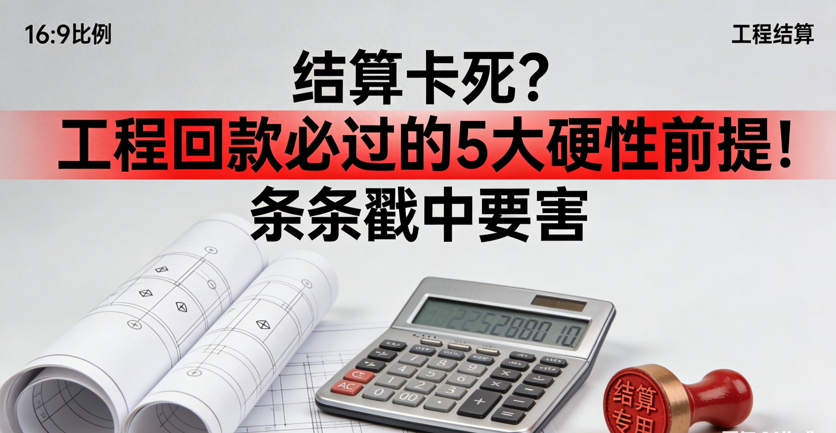 工程竣工验收合格是结算前提，这些验收细节要注意