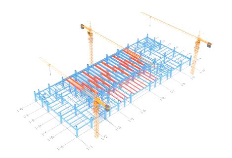 钢框架安装全流程详解，从预埋到梁安装，确保结构稳固