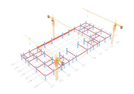 钢框架安装全流程详解，从预埋到梁安装，确保结构稳固