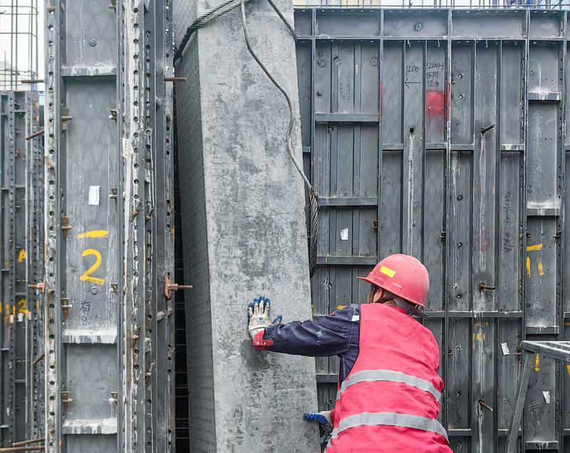 住宅排烟气道与主体结构一体化施工，效率质量双提升