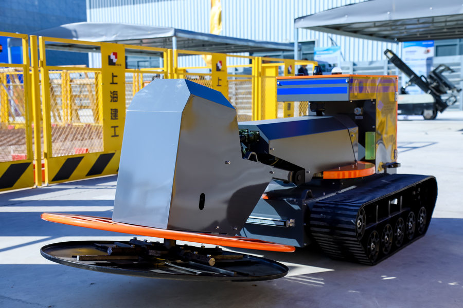 浦东机场四期现机器人大战,建筑机器人应用场景潜力足