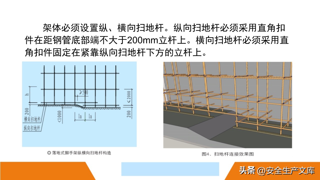 建筑施工必备！脚手架安全图解，规范搭设保人员安全与工程顺利