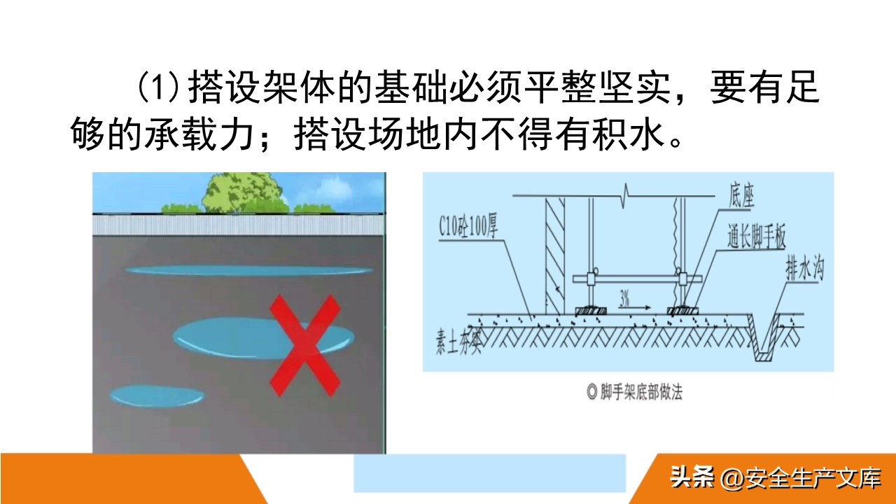 建筑施工必备！脚手架安全图解，规范搭设保人员安全与工程顺利