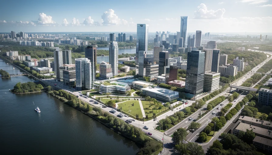 广州白云区罗冲围松溪片区:CIM平台助力城中村改造升级