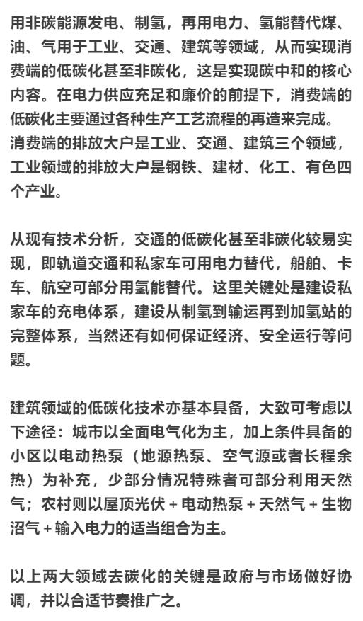 中国二氧化碳排放历史现状与碳中和基本逻辑及分阶段方案