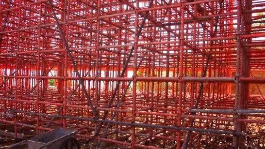 满堂脚手架搭设要点，室内高空施工安全指南