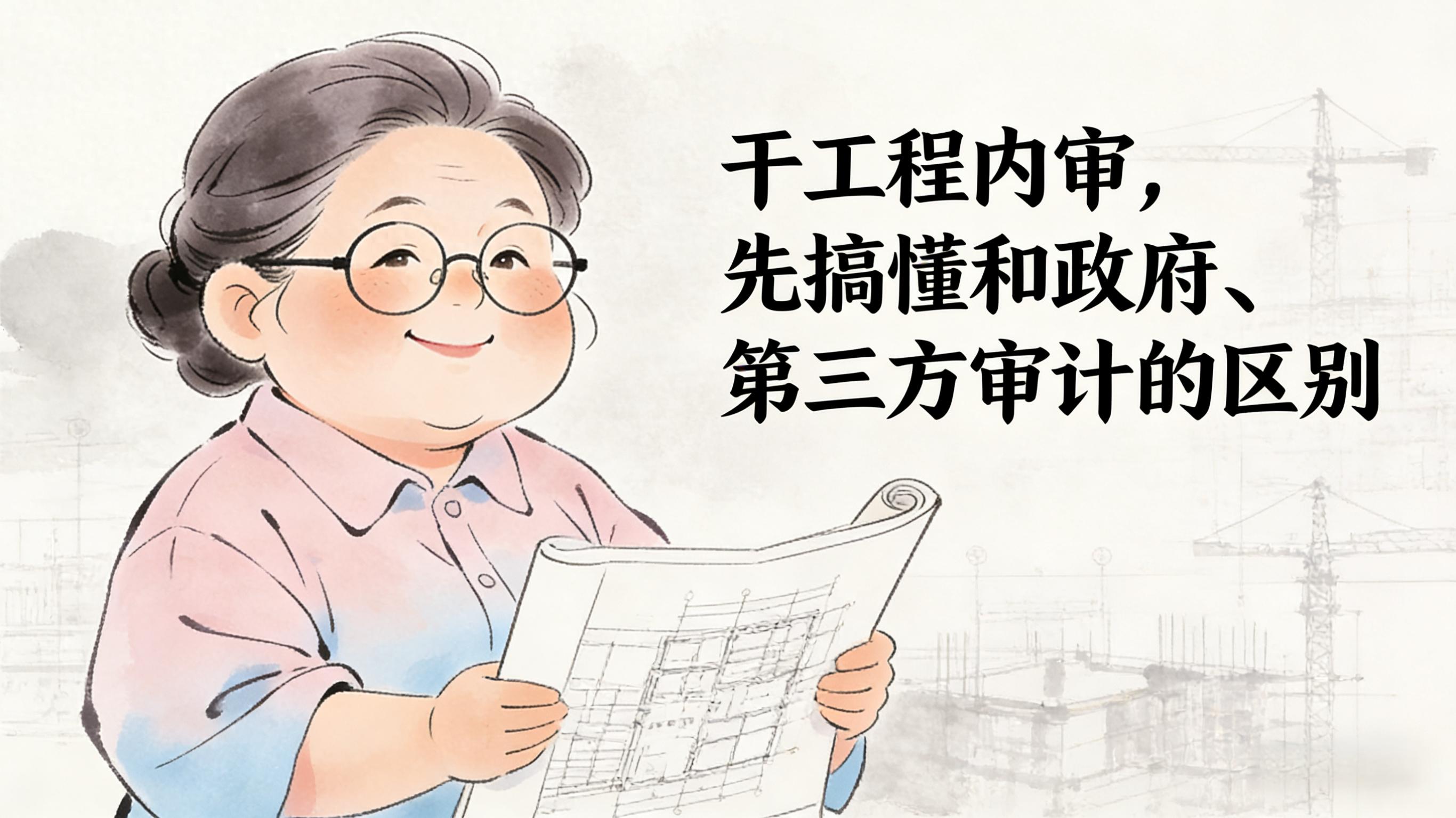 工程审计别再搞混!内审、政府、第三方审计核心区别一次说清